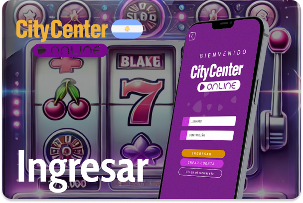 Conéctese a su cuenta de City Centre Online Casino y acceda a los mejores juegos y bonos